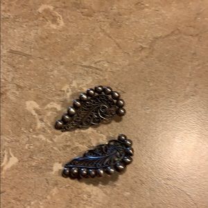 Sterling Silver Clip Earrings